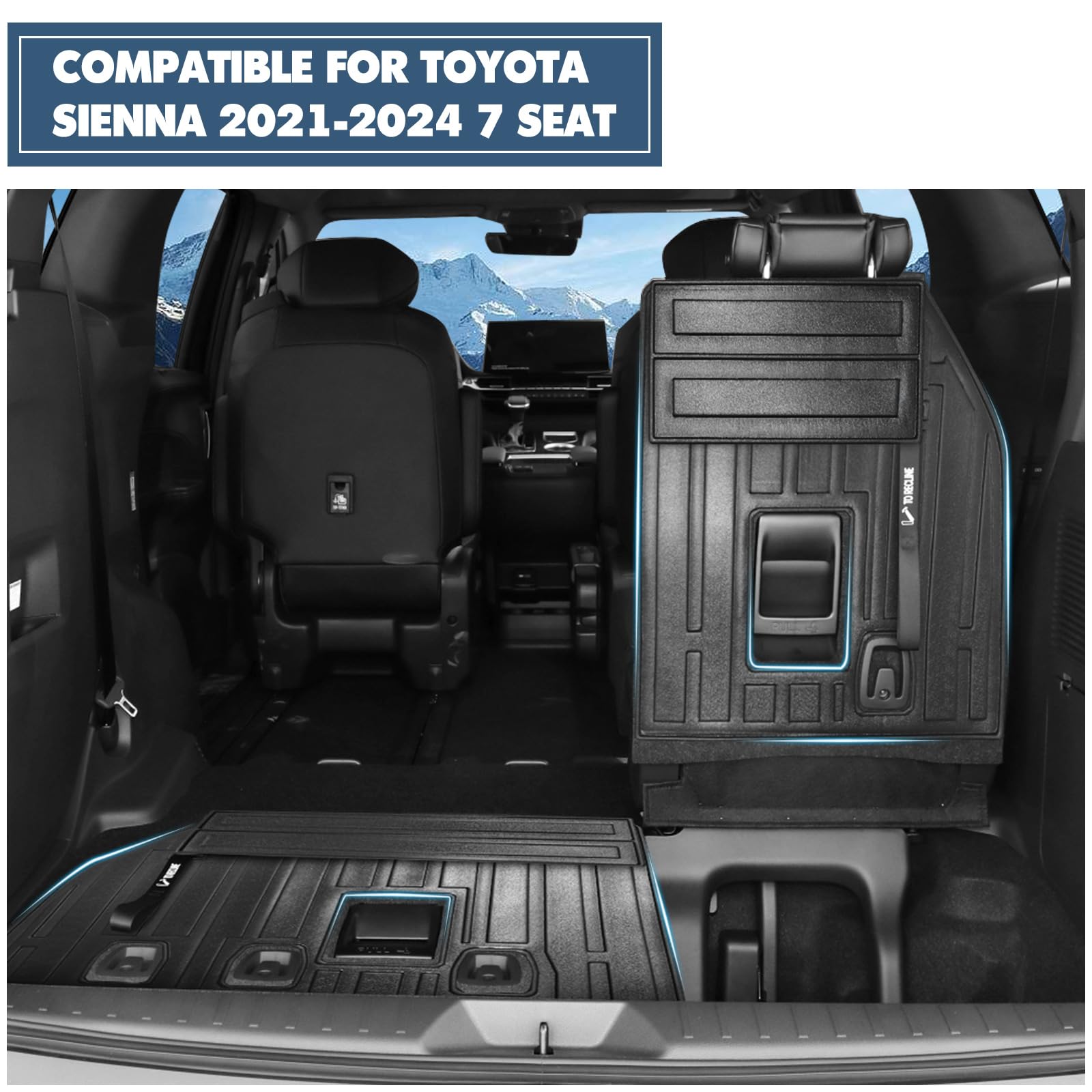 Amazon.com: Vanseno Compatible for 2021-2025 2026 Toyota Sienna